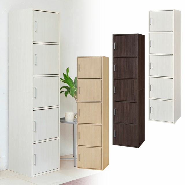 楽天市場】扉付き3段ラック 脱衣所 リビングキャビネット更衣室 タオル