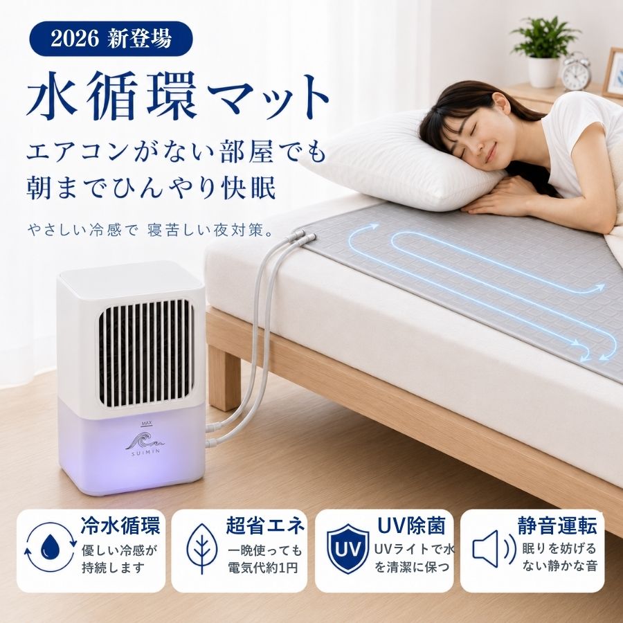 2026年組みかえる型番【冷房装置不必要でもひんやり！！】 SUIMIN 冷水循環過程引っ敷き 流水引っ敷き 水冷引っ敷き 水循環過程引っ敷き 差し上げ物 父の日 差し上げ物