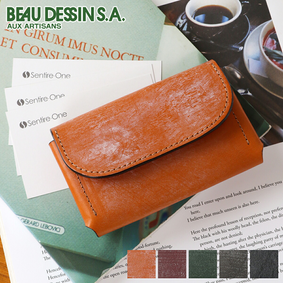 【ボーデッサン 3年保証＋プレゼント付】 BEAU DESSIN S.A. ボーデッサン 名刺入れ ブライドル・レザー 名刺入れ BL2677 レディース メンズ カードケース 小物 日本製 ギフト かわいい おしゃれ プレゼント ブランド