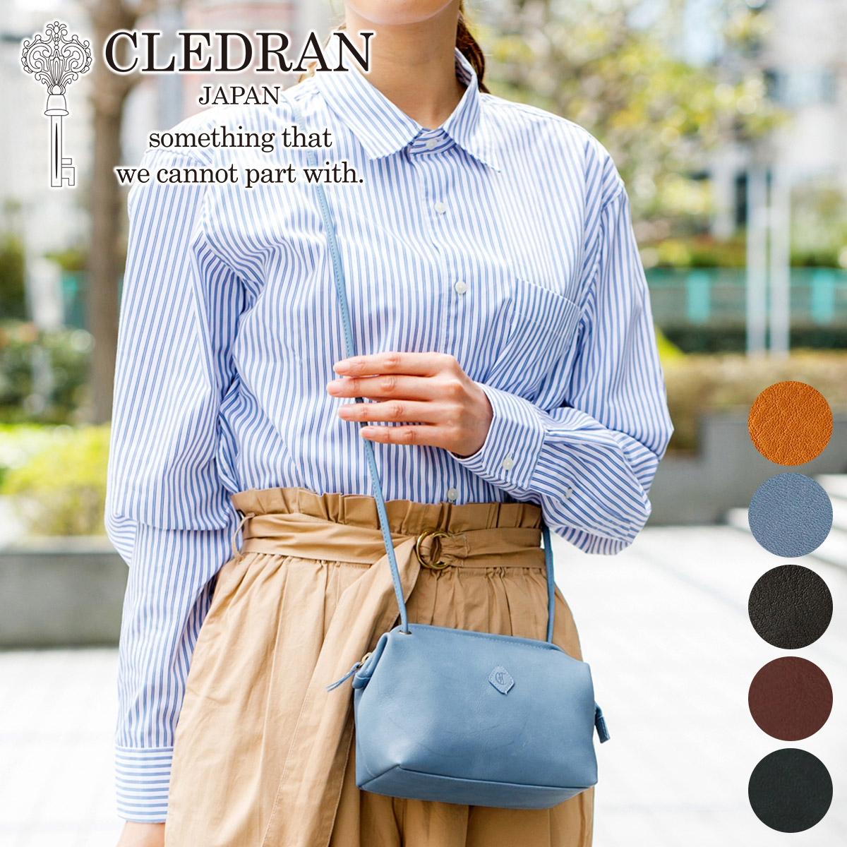 【クレドラン 3年保証＋プレゼント付】 CLEDRAN クレドラン バッグ TANTE（タンテ） ショルダーバッグ CR-CL3542 レディース 斜めがけ 日本製 ギフト かわいい おしゃれ プレゼント ブランド