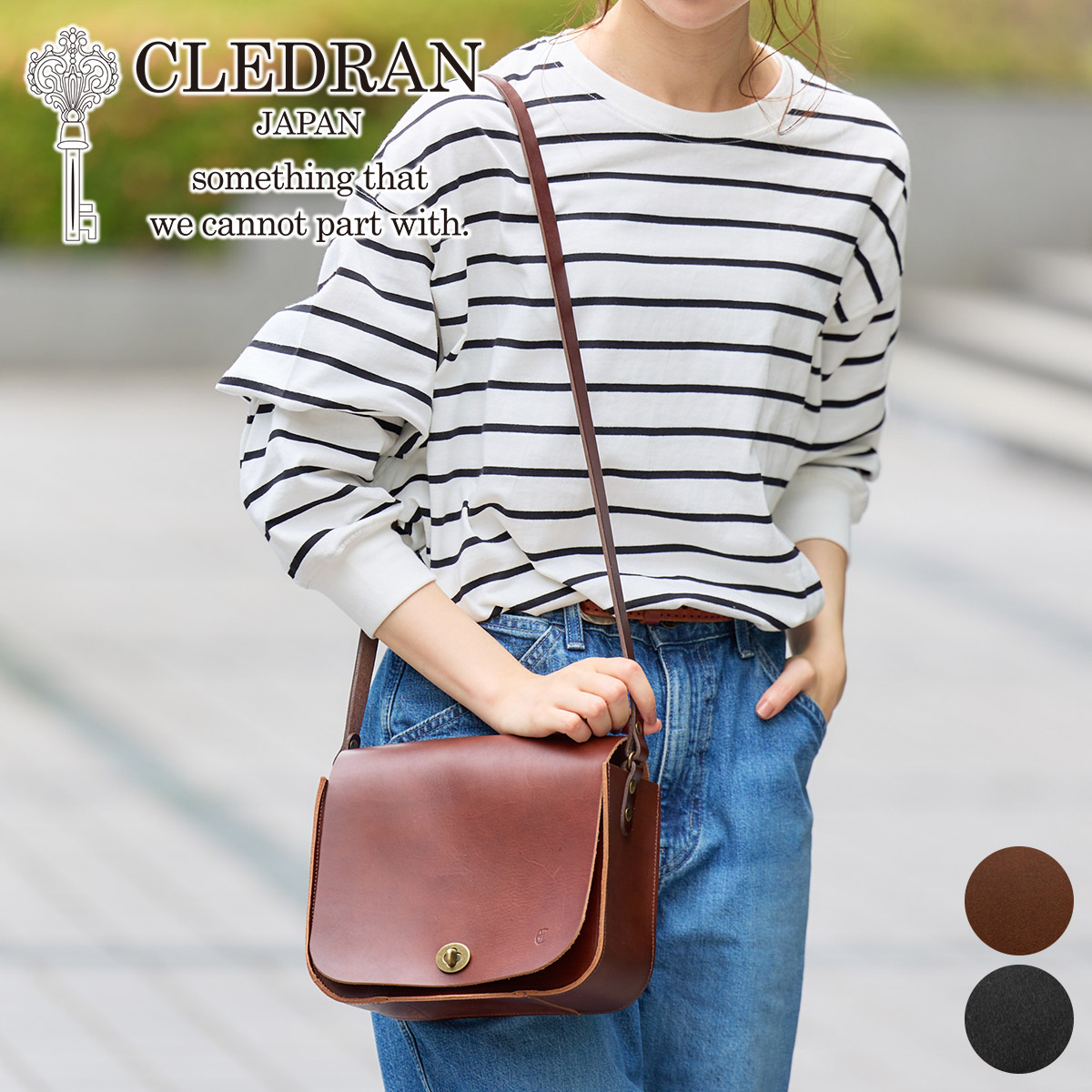 【クレドラン 3年保証+プレゼント付】 CLEDRAN クレドラン バッグ CINQ(サンク) ショルダーバッグ CR-CL3599 レディース 斜めがけ 日本製 ギフト かわいい おしゃれ プレゼント ブランド