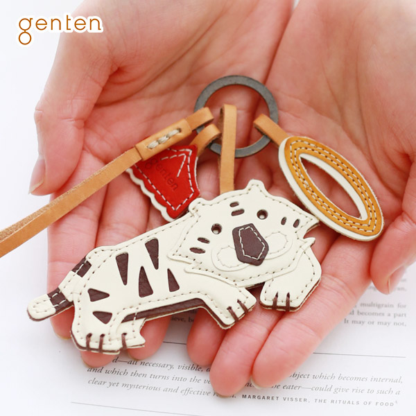 【未使用】genten　ゲンテン　レザーチャーム　キーホルダー　ウサギ ワクワクチャーム うさぎ｜商品一覧 | 革財布、バッグのgenten