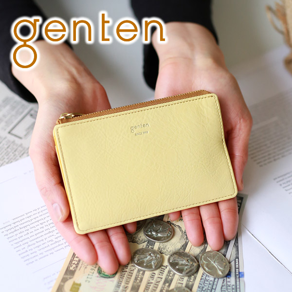 楽天市場】【選べるかわいいノベルティ付】 genten ゲンテン 財布Fresco（フレスコ） フラグメントケース 42743レディース ミニマム財布  ミニマル財布 コンパクト財布 コインケース 小銭入れ カードケース ギフト プレゼント ブランド : こだわりのブランド Sentire-One