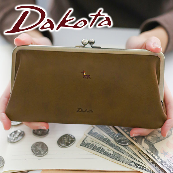 楽天市場 かわいいｗプレゼント付 Dakota ダコタ 長財布プレドラ がま口長財布 レディース 財布 小銭入れ付き がま口 ギフト かわいい おしゃれ プレゼント ブランド こだわりのブランド Sentire One