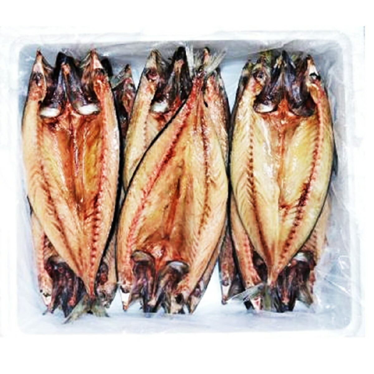 業務用 宮城県産 金華さば開き干し約２８０ｇ（１枚520円）ｘ１5枚ｘ２合　(30枚）