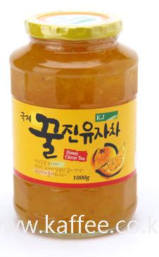 ゆず茶（蜂蜜入り）1kg×9個 （韓国飲料、お茶）国際ゆじゅちゃ