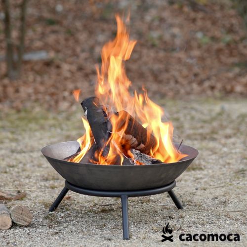 Fire Pit TAKIBITO タキビト 焚き火台 鋳物製 置くだけ簡単設置 4サイズ展開（アウトドア・キャンプ対応）｜cacomoca 12,946円