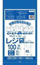 楽天市場】[ポリ袋]エコ袋 KN-83(80L)半透明[HDPE+META][厚み0.020mm