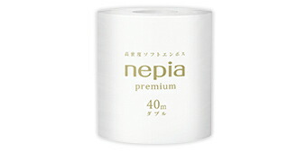 ネピア1ロール　ダブル40m[80個入] [王子ネピア正規代理店] [最高級トイレットペーパー]