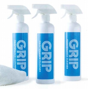 GRIPハンディスプレー５００ｍｌ&times;3本入り体育館床面専用GRIPメンテナンスクリーナーを使いやすくしたスプレータイプ※ファイバーグローブ別売ノンスリップ　水分・ワックス成分不使用メンテナンス用品北海道、沖縄離島は別途送料がかかります。｜洗剤ワックススーパー