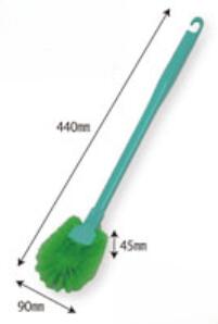 PPトイレたわし [Art4114] [全長：440mm] 《アプソン正規取扱店》 トイレブラシ　トイレ掃除　トイレ　便器　柄付ブラシ