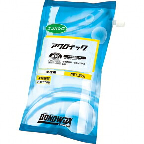 ボンドワックス アクロテック　エコパック(2kg) [2kg×9袋入り] [乾燥性樹脂ワックス] 《コニシ正規代理店》 [事業者限定] 北海道・沖縄離島は別途送料がかかります