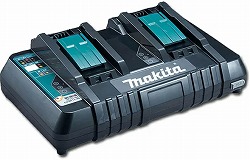 2口てっとり早い申し受ける器DC18RD[6.0Ahバッテリを2本一遍に55分申し受ける]《マキタ定め事取りまわし店》