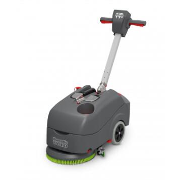 コンパクト自動床洗浄機 Duel1840NX 《シーバイエス正規代理店》 ブラシ付 ●バッテリーは別売りです。