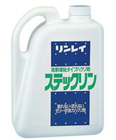 [4本入]\u003cBR\u003e リンレイ ステックリン [4L×4本入][ゼラチン状豪然たるハクリ剤]《リンレイ(RINREI)置き目代わりになる店》北海道・沖縄離島は別途貨物輸送がかかります商行為者押さえる