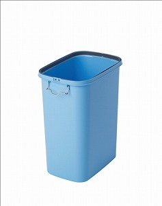 GK容器　角（本体） 【規格：40型　樹脂製屑入　42L】 丈夫で業務用に最適 塩ビ不使用 《テラモト正規代理店》 [事業者限定]
