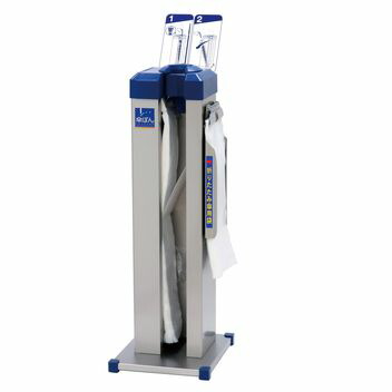 傘ぽん 折りたたみ傘袋用ホルダー付 (長傘用・折りたたみ傘用袋付) [規格：KP-19NH] [傘袋600枚付] [テラモト正規代理店] [事業者限定]