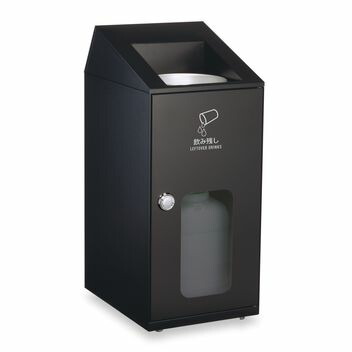 ニートSLF飲み残し回収ボックスミエル[アーバングレー][窓付][容量：約20L][テラモト正規代理店]●受注生産品[事業者限定]