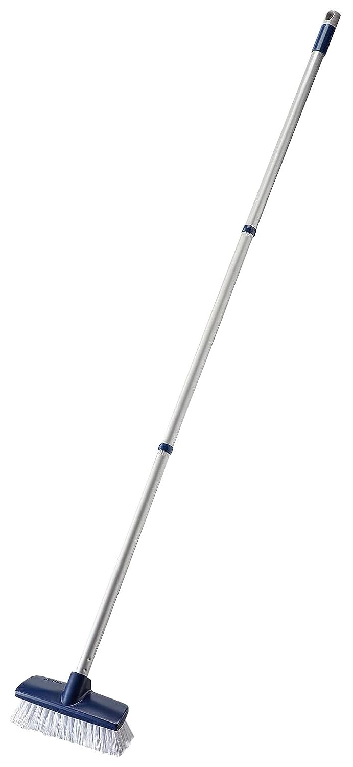 JPデッキブラシ180 [10本入] [幅約200mm×全長約1250mm] [組み立て式] 《山崎産業正規代理店》 [事業者限定] [JAN170494]