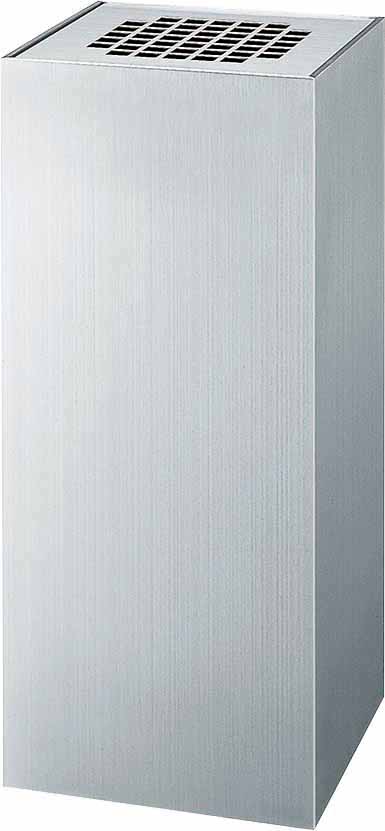スモーキングKL-250 (STヘアーライン)[幅250×奥行250×高さ700mm]《山崎産業正規代理店》［事業者限定］[JAN402663]