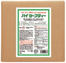 [同一メーカー4ケース(缶)以上送料無料]ハイセーフティー[10kg]《横浜油脂工業正規代理店》｜洗剤ワックススーパー
