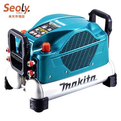 【未使用】 マキタ エアコンプレッサ AC500XLH 高圧専用 46気圧 11L 50/60Hz共用 4口高圧仕様 青 ブルー 【新古品】【中古】｜seoly 店