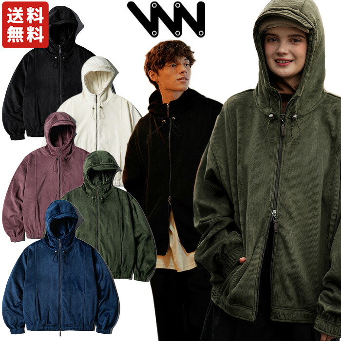 【WV PROJECT】★男女兼用★24AW CHEEK PIGMENT HOOD ZIP-UP WV PROJECT】24FW☆ Cheek Pigment Hood Zip Up (WV PROJECT