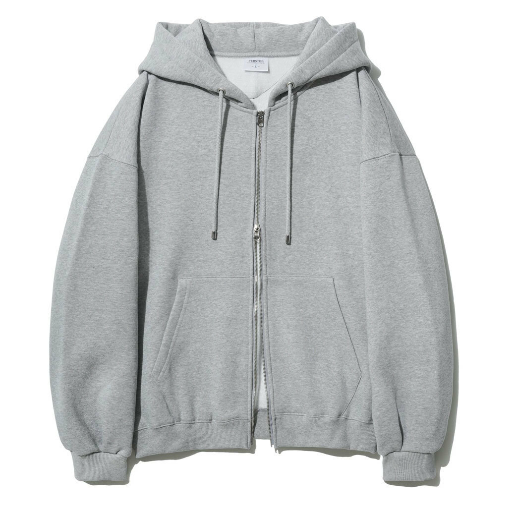 Perstep Mile ダブルジップ パーカー ジョガーパンツ Hoodie セットアップ Zip Uppants Finder Juhd4453 Julp4442