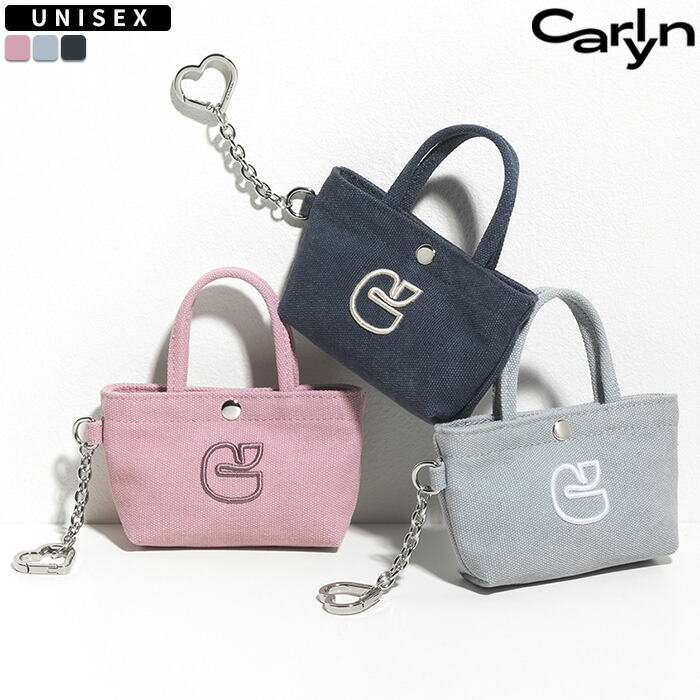 【正規品】 CARLYN 鞄 ポーチ Aire ☆ レディース アクセサリーポーチ 小物入れ ロゴ ストリート カジュアル 手のひらサイズ 韓国ファッション 韓国ブランド カーリン 【関税込/送料無料】