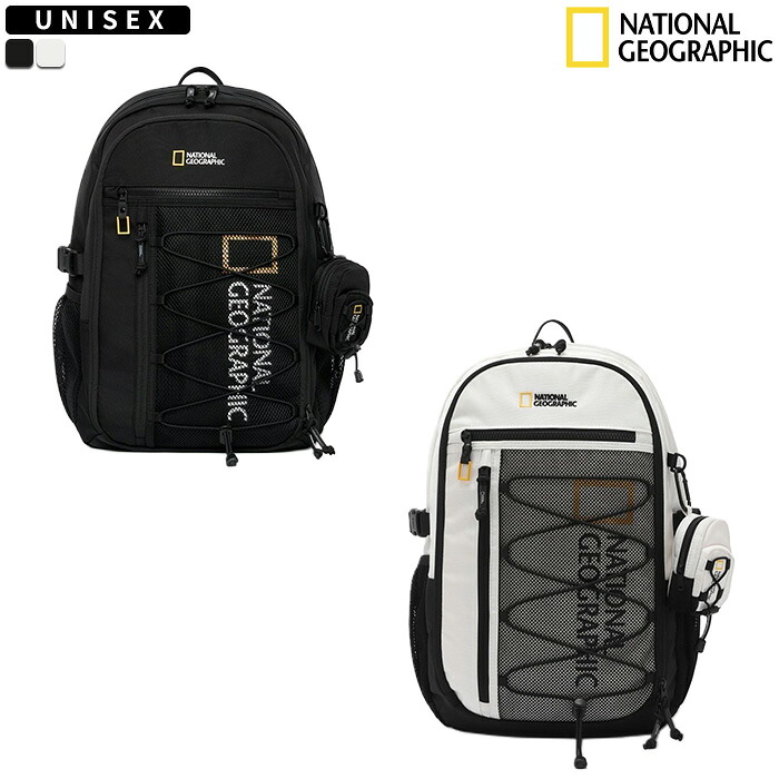 【正規品】 ナショナルジオグラフィック リュック BUDDY BACKPACK ☆ バッグ かばん 23L ロゴ PC収納 収納力 ポーチ レディース メンズ 春 夏 秋 冬 韓国 韓国ファッション NATIONAL GEOGRAPHIC 【関税込/送料無料】