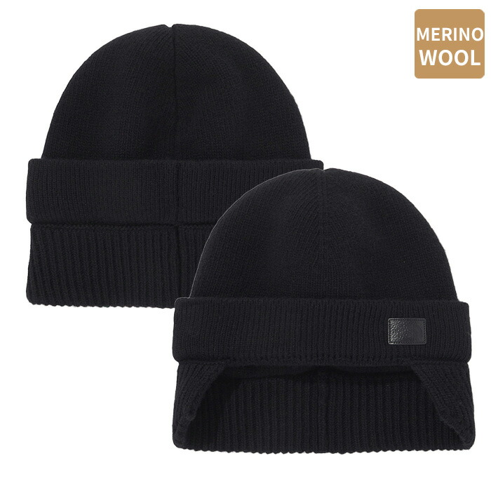 【正規品】 ノースフェイス ニット帽 MERINO WOOL EARMUFF BEANIE ☆ ビーニー 帽子 ニット メンズ レディース 保温性 MERINOWOOL生地 ヴィンテージ アウトドア THE NORTH FACE 【関税込/送料無料】