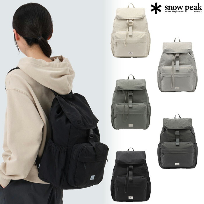 【正規品】 Snow Peak リュック Cample Backpack 15L ☆ バックパック ストリート カジュアル シンプル メンズ レディース 春 夏 秋 冬 大人気 韓国ファッション スノーピーク 【関税込/送料無料】