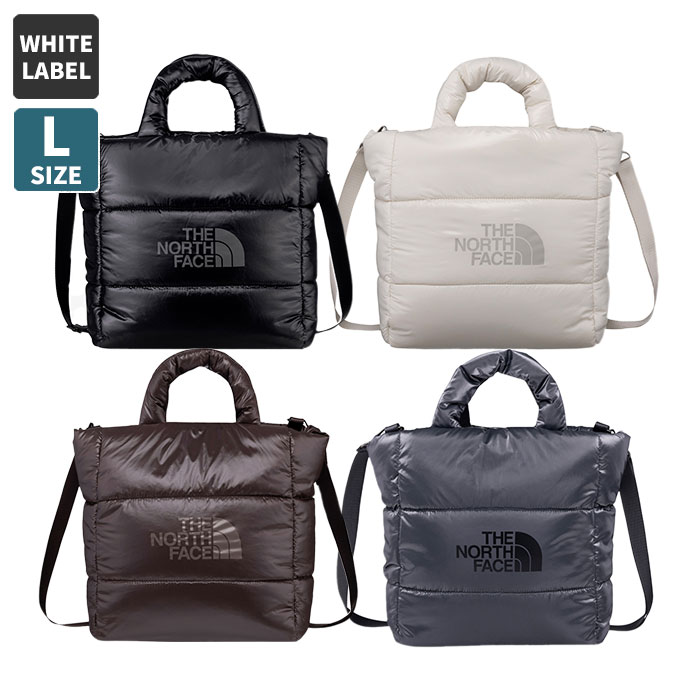 ★最大1000円オフクーポン配布中★ ノースフェイス ショルダーバッグ PLUMPY TOTE BAG L ☆ ハンドバッグ レディース Lサイズ ロゴ 韓国ファッション 韓国 THE NORTH FACE 【正規品/送料無料】