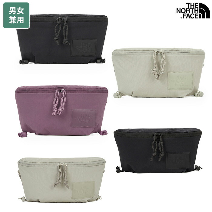【正規品】 ノースフェイス ショルダーバッグ W NEVER STOP LUMBAR ☆ クロスバッグ ロゴ バッグ しわ感 ヴィンテージ レディース シンプル スポーティー 韓国 THE NORTH FACE 【関税込/送料無料】