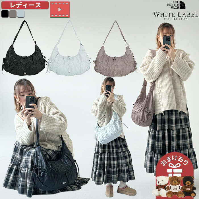 【数量限定おまけ付き】【正規品】 ノースフェイス ショルダーバッグ BONNEY SR CROSS BAG ☆ クロスバッグ バッグ ロゴ ベーシック リボン レディース 韓国 韓国ファッション THE NORTH FACE 【関税込/送料無料】