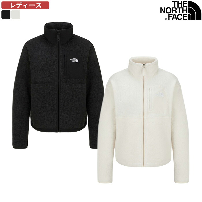 【正規品】 ノースフェイス フリースジャケット W YUMIORI OFF PEAK FULL ZIP JACKET ☆ フリース アウター レディース ハイネック 裾調節可 ロゴ 韓国 大人気 THE NORTH FACE 【関税込/送料無料】