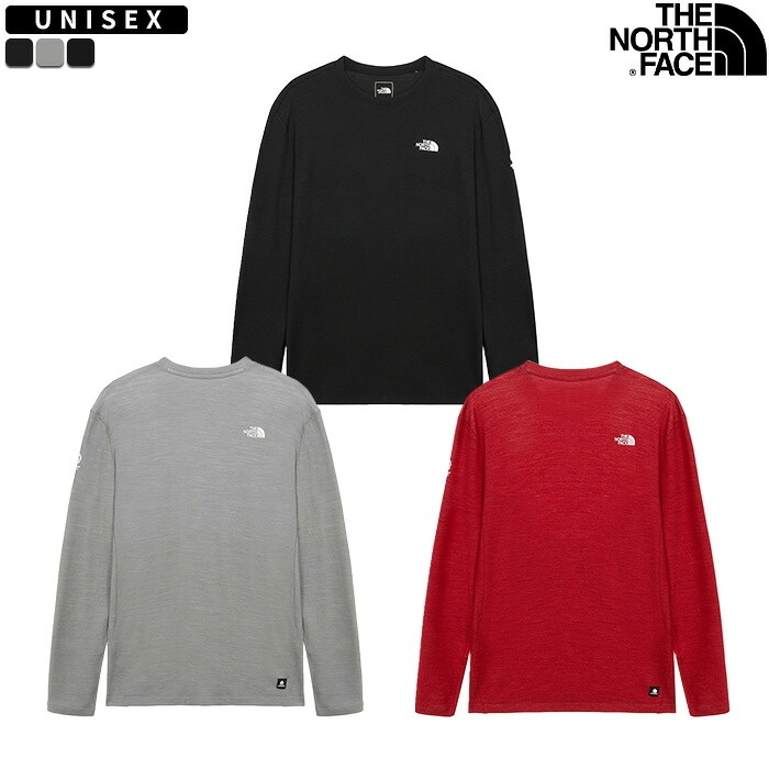★最大2000円オフクーポン配布中★ ノースフェイス 長袖Tシャツ ORTLER BASE L/S R/TEE ☆ カットソー ロゴ ストリート カジュアル レディース メンズ 人気 韓国 THE NORTH FACE 【正規品/関税込/送料無料】｜DOOR SEOUL