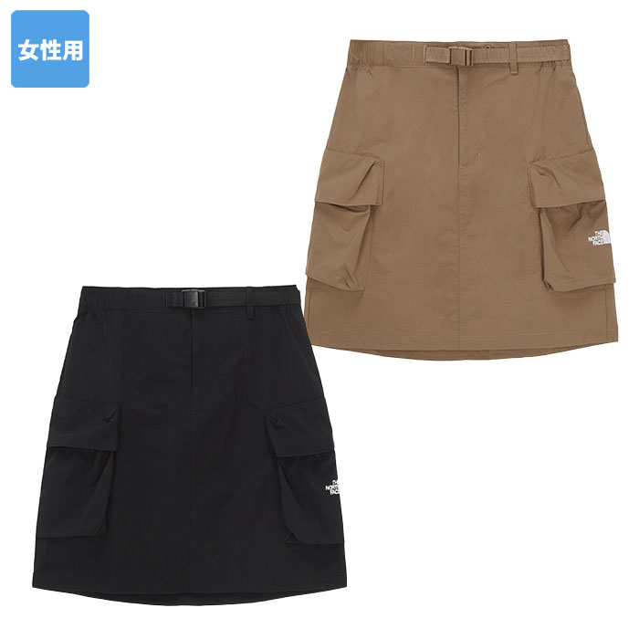 【正規品】 ノースフェイス ミニスカート W'S MOUNTAIN CARGO SKIRT ☆ カーゴ スカート レディース ストリート カジュアル シンプル 冬 大人気 THE NORTH FACE 【関税込/送料無料】