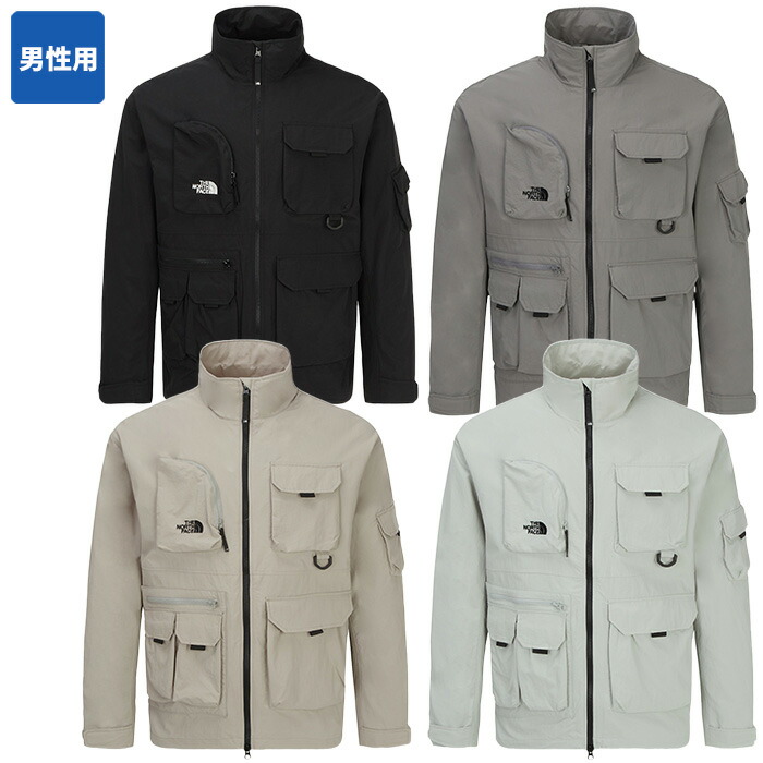 ★最大2000円オフクーポン配布中★ ノースフェイス ジャケット M'S VESTI JACKET ☆ アウター メンズ スポーティ マルチポケット 春 秋 冬 韓国 韓国ファッション THE NORTH FACE【正規品/送料無料】