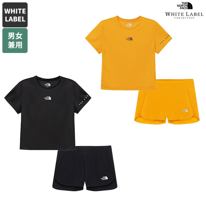 ★最大2000円オフクーポン配布中★ ノースフェイス セットアップ W'S VENTRUN SET UP ☆ 半袖Tシャツ ショートパンツ レディース ストリート カジュアル シンプル 春 夏 秋 大人気 韓国 THE NORTH FACE 【正規品/送料無料】