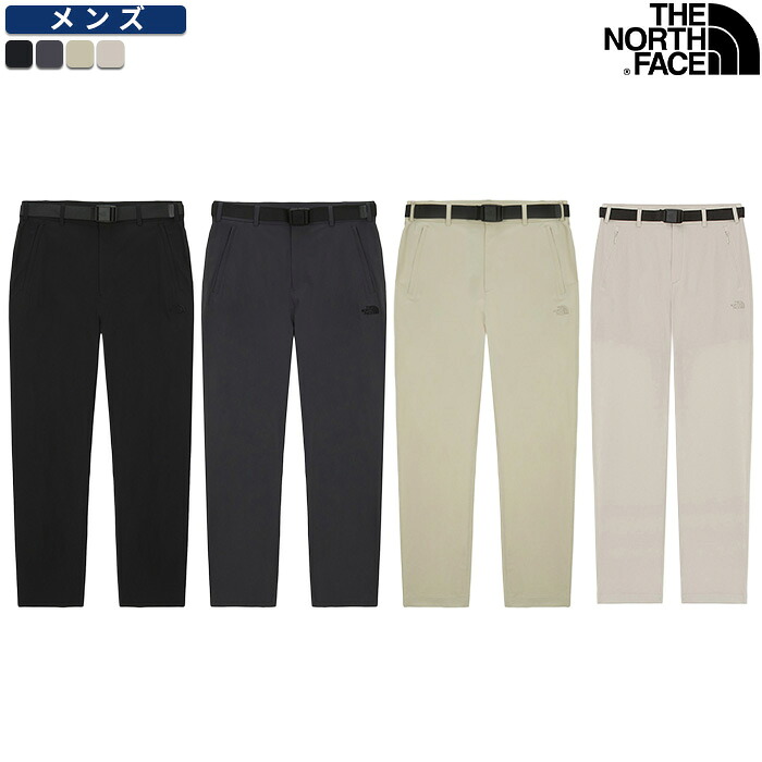 【正規品】 ノースフェイス パンツ M'S ALTA PANTS ☆ ロング ズボン メンズ ストリート カジュアル シンプル ベルト 冷感 ナイロン 春 夏 秋 韓国 韓国ファッション THE NORTH FACE 【関税込/送料無料】