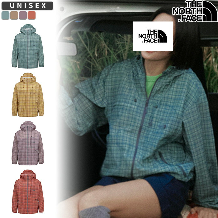 ★最大2000円オフクーポン配布中★ ノースフェイス ジャケット NOVELTY DAYCAMP JACKET ☆ フード チェック アウター メンズ レディース Dリング 軽量 韓国 韓国ファッション THE NORTH FACE 【正規品/送料無料】