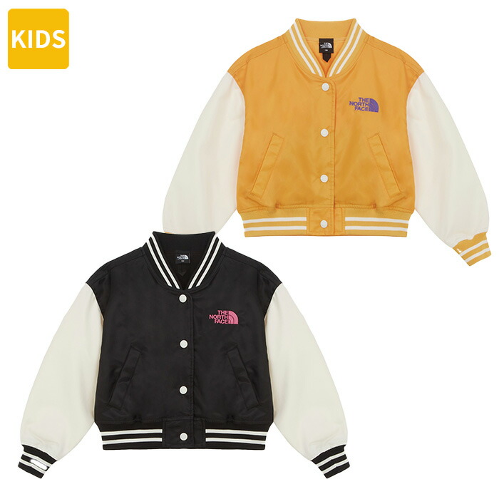 ★最大2000円オフクーポン配布中★ ノースフェイス ジャケット G'S SCHOOLDAY JACKET ☆ キッズ アウター バーシティー 子供服 こども ロゴ ストリート カジュアル シンプル 女の子 韓国 大人気 THE NORTH FACE 【正規品/関税込/送料無料】|DOOR SEOUL