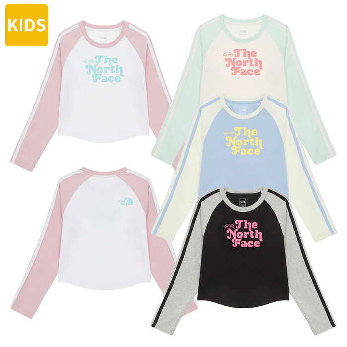 【正規品】 ノースフェイス 長袖Tシャツ G'S N GROOVE L/S R/TEE ☆ ロンT 長袖 キッズ 女の子 子供服 綿 コットン ロゴ シンプル カジュアル 韓国 THE NORTH FACE 【関税込/送料無料】 7,718円