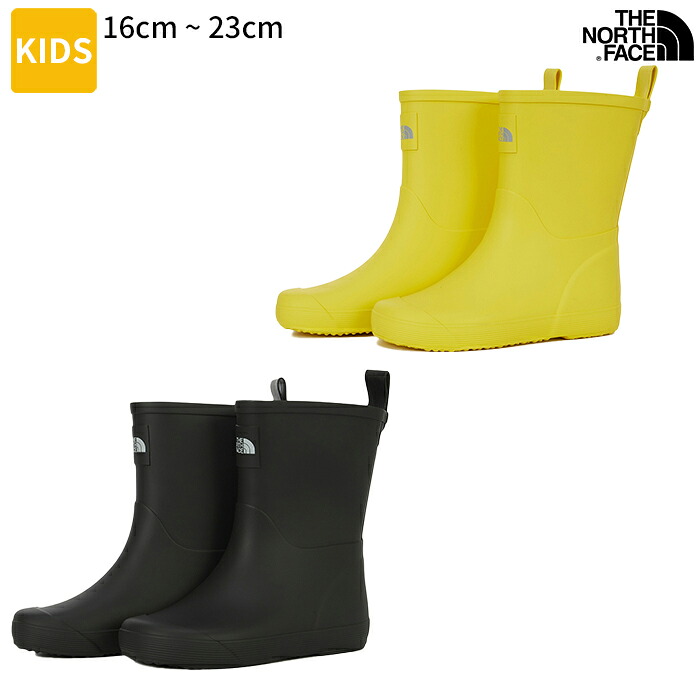 ★最大2000円オフクーポン配布中★ ノースフェイス 長靴 K'S CLASSIC RAINBOOTS ☆ レインブーツ キッズ ジュニア 子ども ストリート カジュアル シンプル 韓国 男の子 女の子 THE NORTH FACE 【正規品/送料無料】