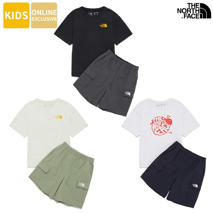 美品THE NORTH FACE Tシャツとショートパンツ　90cm 楽天市場】ザ・ノース フェイス キッズ 半袖Tシャツ THE NORTH