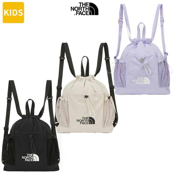 ★最大2000円オフクーポン配布中★ ノースフェイス ジムサック JR. LIGHT GYM SACK ☆ バッグ キッズ ナップザック サブバッグ ロゴ 軽量 子供用 大人もOK 大人気 男の子 女の子 韓国 THE NORTH FACE 【正規品/送料無料】