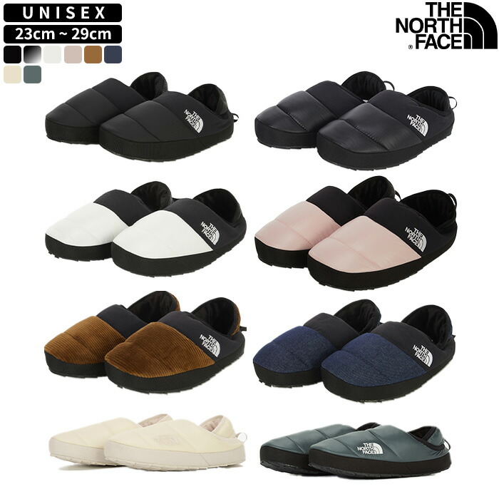 【正規品】 ノースフェイス ミュール NUPTSE MULE ☆ 靴 スリッポン シューズ メンズ レディース ロゴ キャンプスタイル THE NORTH FACE 【関税込/送料無料】画像