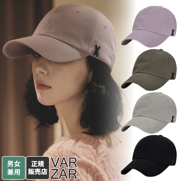 【正規販売店】 バザール キャップ VA Black Stud Ball Cap ☆ 帽子 ボールプキャップ カジュアル シンプル レディース メンズ K-POPアイドル 韓国ファッション 韓国ブランド VARZAR 【関税込/送料無料】