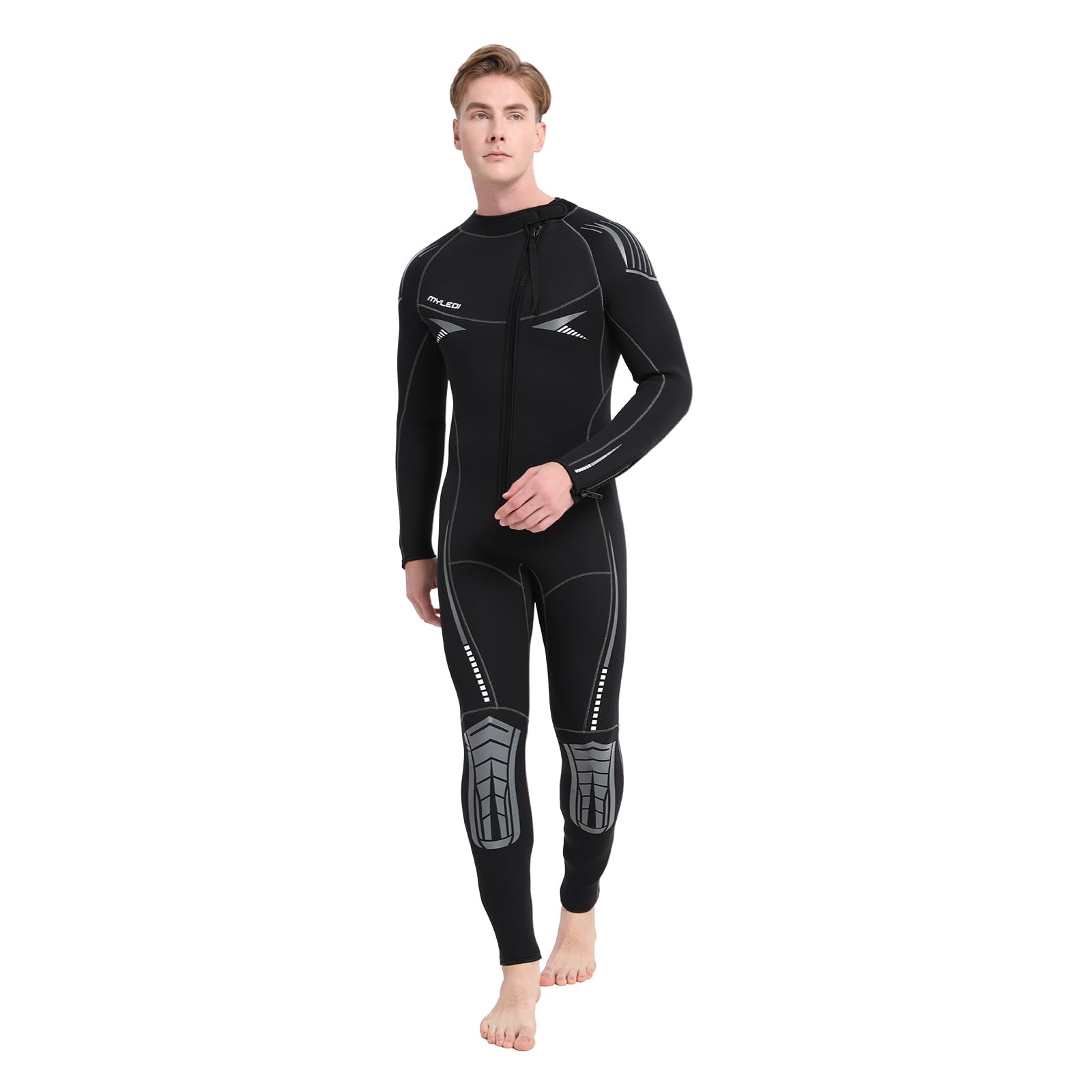 【100円OFF】ウェットスーツ 5mm 裏起毛 メンズ フィッシング ワンピース フルスーツ 四季 ネオプレン 保温 伸縮性 SUP カヤック ダイビング サーフィン 素潜り 釣り 魚突き|sepco shop